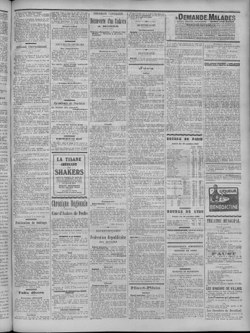 17/10/1908 - La Dépêche républicaine de Franche-Comté [Texte imprimé]