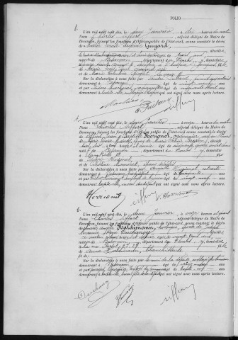 Registre des décès, 1910