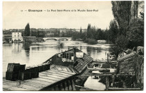 Besançon. Le Pont Saint-Pierre et le Moulin Saint-Paul [image fixe] , Besançon : J. Liard, 1901/1908