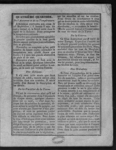 Le Véritable messager boiteux de Bâle en Suisse [Texte imprimé]