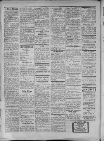 16/05/1917 - La Dépêche républicaine de Franche-Comté [Texte imprimé]