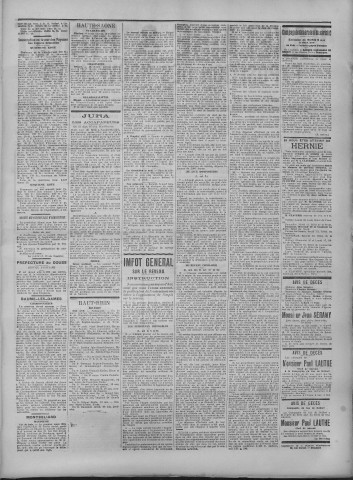 10/04/1916 - La Dépêche républicaine de Franche-Comté [Texte imprimé]