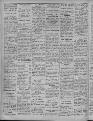16/03/1912 - La Dépêche républicaine de Franche-Comté [Texte imprimé]
