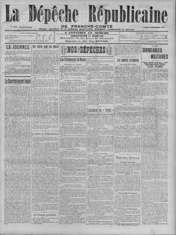 02/12/1907 - La Dépêche républicaine de Franche-Comté [Texte imprimé]