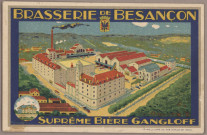 Brasserie de Besançon. Suprême Bière Gangloff [image fixe] , Paris : Imp. Weill-Lang, 1909/1930