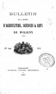01/01/1885 - Bulletin de la Société d'agriculture, sciences et arts de Poligny [Texte imprimé]