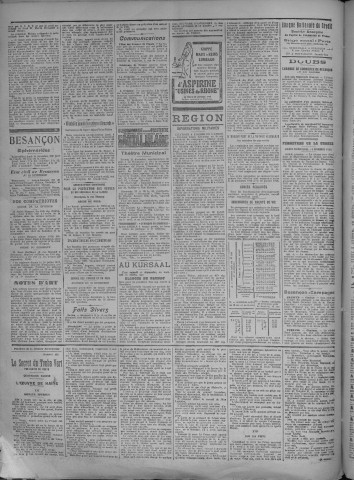 19/12/1918 - La Dépêche républicaine de Franche-Comté [Texte imprimé]