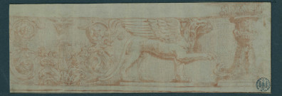 Frise, bas-relief d'après l'antique , [S.l.] : [s.n.], [1700-1800]