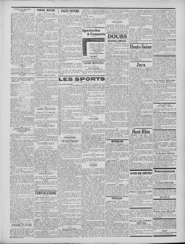 12/07/1933 - La Dépêche républicaine de Franche-Comté [Texte imprimé]