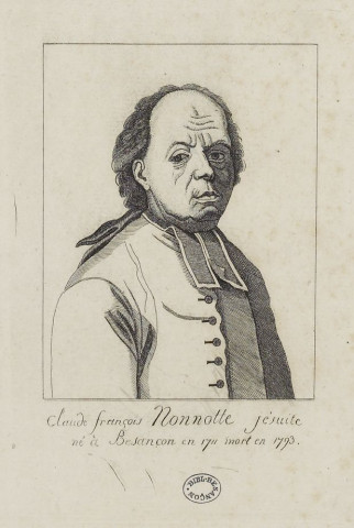 Claude François Nonnotte jésuite