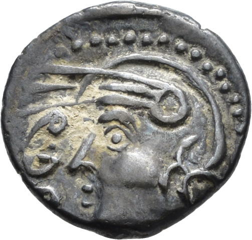 A.X52LAV.6 - pièce de monnaie ; quinaire