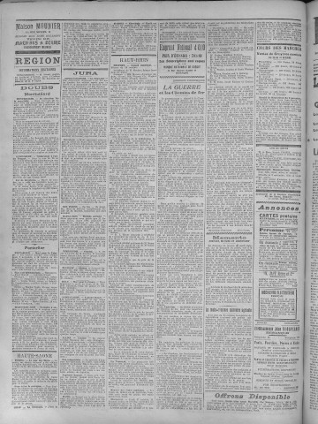 04/11/1918 - La Dépêche républicaine de Franche-Comté [Texte imprimé]