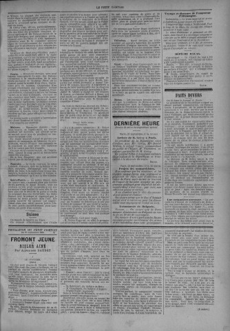29/09/1883 - Le petit comtois [Texte imprimé] : journal républicain démocratique quotidien