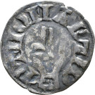 874.1.42 - pièce de monnaie ; denier estevenant