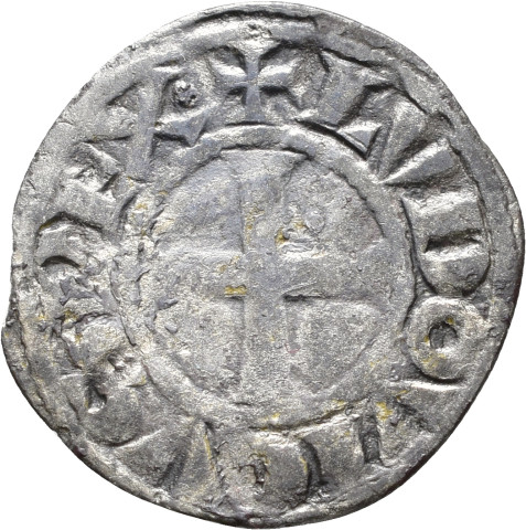 874.1.47 - pièce de monnaie ; denier tournois