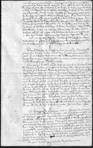 Ms 2861 - Tome I. Pierre-Joseph Proudhon. Papiers sur les affaires Gauthier.
