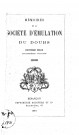 01/01/1909 - Mémoires de la Société d'émulation du Doubs [Texte imprimé]