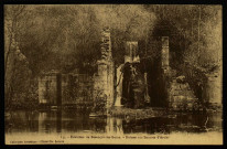 Environs de Besançon-les-Bains - Ruines aux Sources d'Arcier. [image fixe] 1910/1930