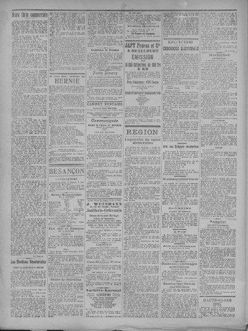 06/01/1921 - La Dépêche républicaine de Franche-Comté [Texte imprimé]