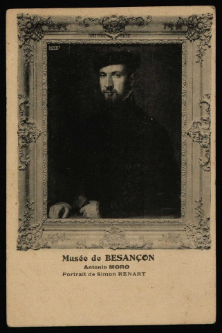 Besançon - Musée de Besançon - Antonio MORO - Portrait de Simon Renart. [image fixe] , 1904/1930