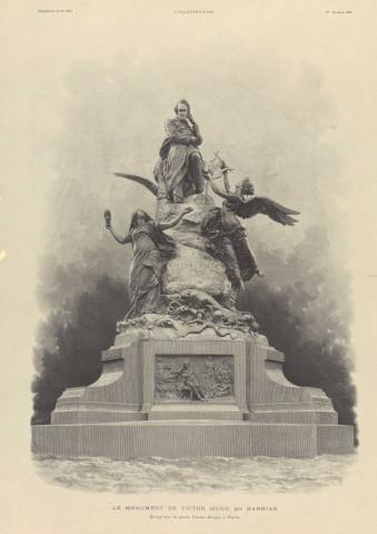 Le monument de Victor Hugo [image fixe] / par Barrias ; H. Thiriat , Paris, 1902