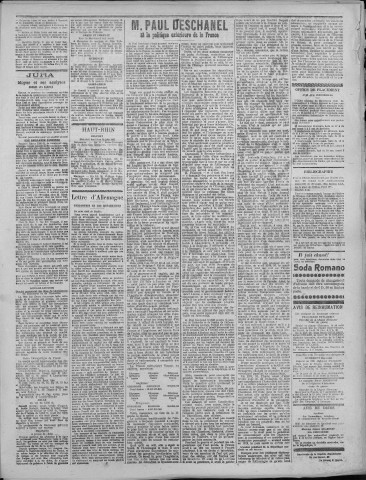 16/06/1922 - La Dépêche républicaine de Franche-Comté [Texte imprimé]