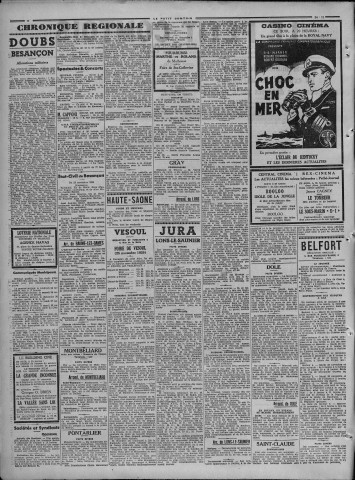 24/11/1939 - Le petit comtois [Texte imprimé] : journal républicain démocratique quotidien