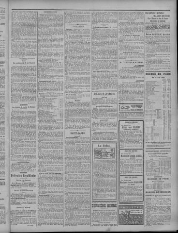 09/04/1910 - La Dépêche républicaine de Franche-Comté [Texte imprimé]