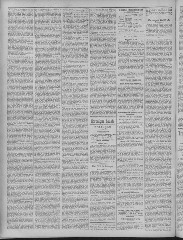 23/11/1909 - La Dépêche républicaine de Franche-Comté [Texte imprimé]