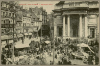 Besancon - Place St-Pierre. Le marché aux fleurs [image fixe] , 1904