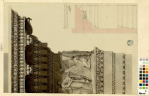Entablement de la place de Nerva, à Rome / Charles Percier et Louis-François Trouard , [S.l. : Rome] : [P.-A. Pâris], [vers 1810]