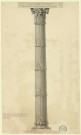 Colonne antique du choeur de Sainte-Praxède à Rome / Pierre-Adrien Pâris , [S.l.] : [P.-A. Pâris], [1700 - 1800]