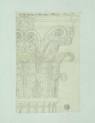 Etude des chapiteaux de l'ordre intérieur du Panthéon à Rome / Pierre-Adrien Pâris , [S.l.] : [P.-A. Pâris], [1700 -1800]