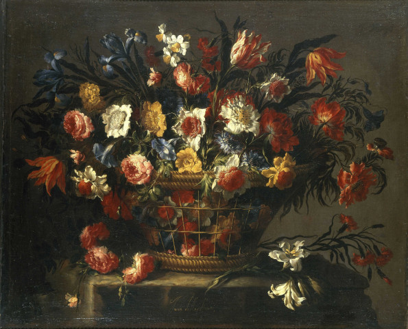 Corbeille de fleurs