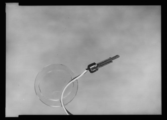 39MDT104 - Diapason : négatif (noir et blanc).