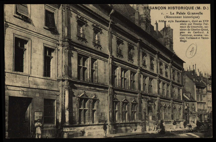 Le Palais Granvelle (Monument historique) [image fixe] , 1904-1930