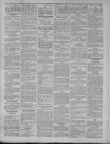 18/01/1922 - La Dépêche républicaine de Franche-Comté [Texte imprimé]