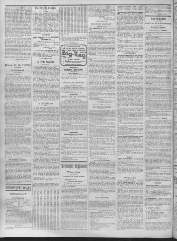 06/08/1908 - La Dépêche républicaine de Franche-Comté [Texte imprimé]