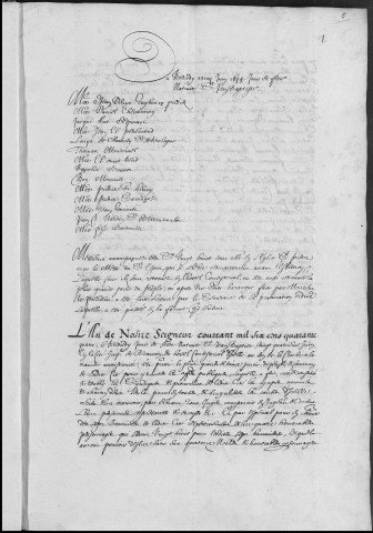 Registre des délibérations municipales 24 juin 1644 - 22 juin 1647