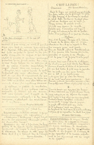 01/01/1919 - La Gazette du créneau