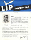 Lip magazine n°1 (janvier 1938)