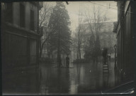MAUVILLIER, Emile. Besançon. Inondations janvier 1910, rue Morand, square Saint-Amour