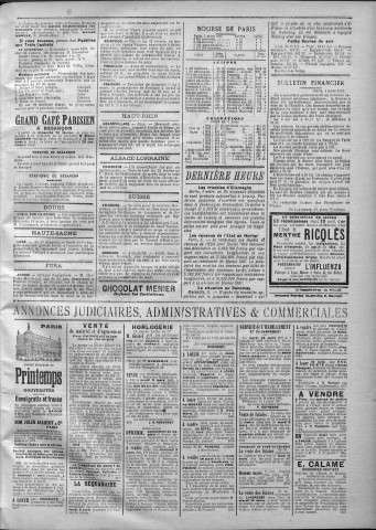 06/03/1892 - La Franche-Comté : journal politique de la région de l'Est