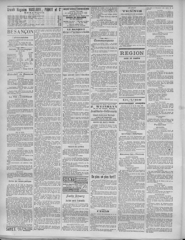 23/06/1921 - La Dépêche républicaine de Franche-Comté [Texte imprimé]
