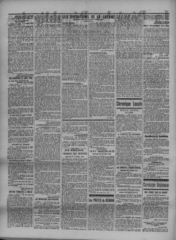 03/04/1915 - La Dépêche républicaine de Franche-Comté [Texte imprimé]
