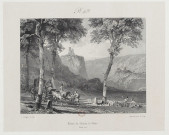 Ruines du château de Vaire [estampe] : Franche-Comté / L. Haghe, lithographe  ; imprimé par W. Day , [S.l.] : Impr. W. Day, [1800-1899]