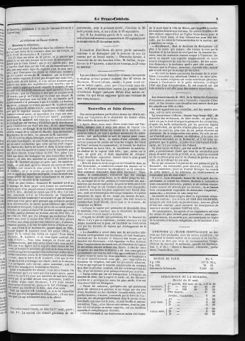 11/08/1847 - Le Franc-comtois - Journal de Besançon et des trois départements
