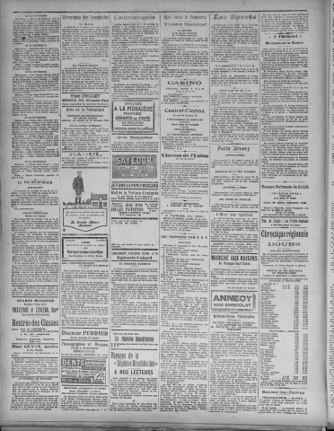 27/09/1925 - La Dépêche républicaine de Franche-Comté [Texte imprimé]