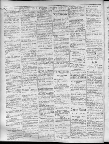 08/06/1905 - La Dépêche républicaine de Franche-Comté [Texte imprimé]