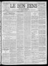 22/05/1898 - Organe du progrès agricole, économique et industriel, paraissant le dimanche [Texte imprimé] / . I
